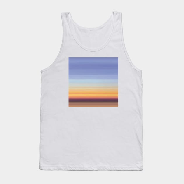 Sunset Blur Tank Top by OZOROZO